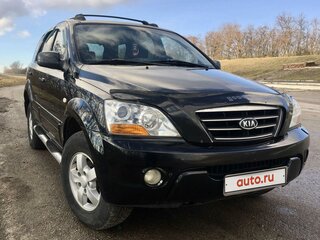 2008 Kia Sorento I Рестайлинг, чёрный, 800000 рублей, вид 1