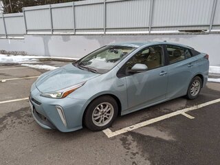 2021 Toyota Prius IV Рестайлинг (XW50), голубой, 1861593 рублей, вид 1