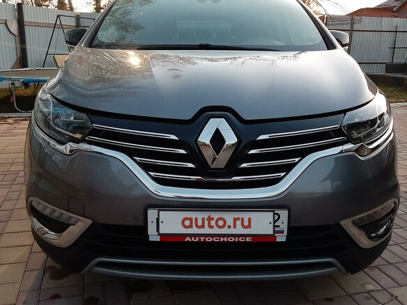 2017 Renault Espace V, серый, 1690000 рублей - вид 5