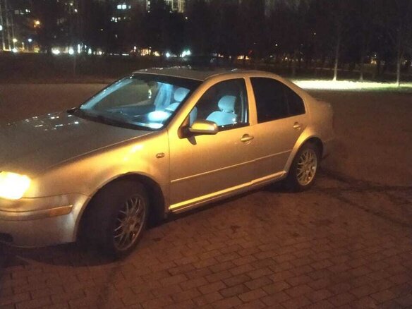 2002 Volkswagen Jetta IV, серебристый, 140000 рублей - вид 6