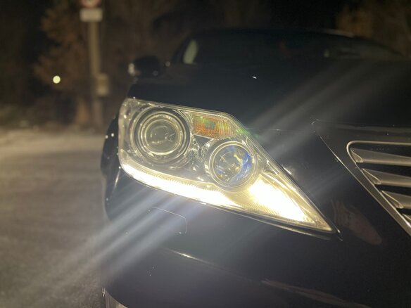 2010 Lexus LS 460 IV Рестайлинг, чёрный - вид 12