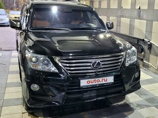 2012 Lexus LX 570 III, чёрный, 7850000 рублей, вид 1