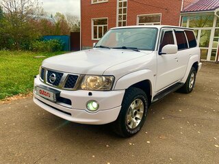2008 Nissan Patrol V (Y61) Рестайлинг, белый, 2900000 рублей, вид 1