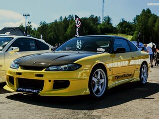 2000 Nissan Silvia VII (S15), жёлтый, 4300000 рублей, вид 1