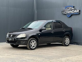 2014 Renault Logan I Рестайлинг, чёрный, 349000 рублей, вид 4