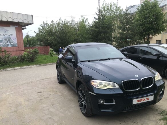2012 BMW X6 30d I (E71) Рестайлинг, синий, 2100000 рублей