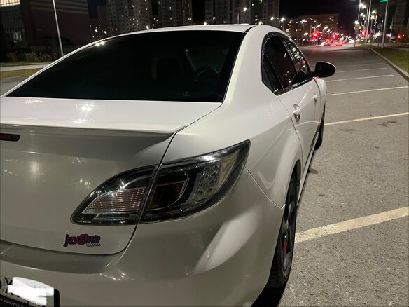 2008 Mazda 6 II (GH), белый, 810000 рублей - вид 5