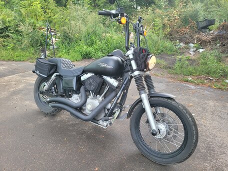 2009 Harley-Davidson Street Bob, чёрный, 900000 рублей, вид 4
