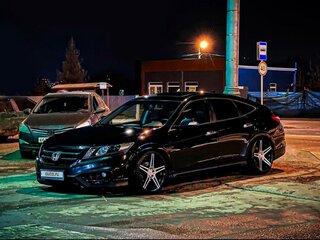 2011 Honda Crosstour I, чёрный, 1580000 рублей, вид 1