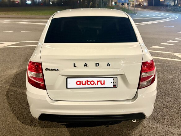 2021 Lada (ВАЗ) Granta I Рестайлинг, белый, 700000 рублей - вид 5