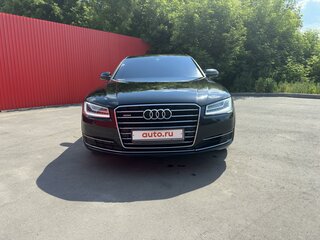 2014 Audi A8 Long III (D4) Рестайлинг, чёрный, 2290000 рублей, вид 2