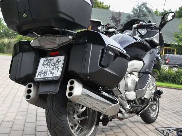 2012 BMW K 1600 GTL, синий - вид 7