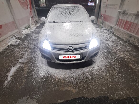 2008 Opel Astra H Рестайлинг, серый - вид 3