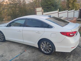 2015 Hyundai Sonata VII (LF), белый, 1200000 рублей, вид 5