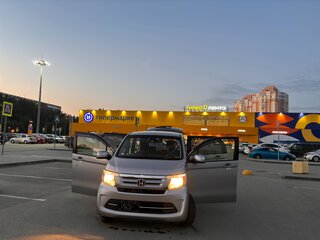2017 Honda N-WGN I Рестайлинг, серый, 875000 рублей, вид 3