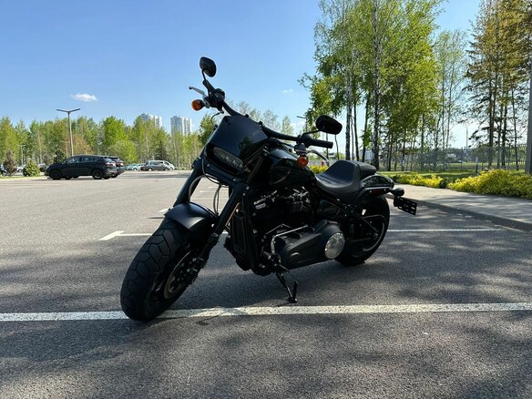 2018 Harley-Davidson Fat Bob, чёрный, 1690000 рублей - вид 8