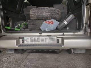 1999 Isuzu Bighorn II, серый, 977000 рублей, вид 5