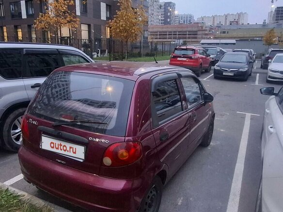 2010 Daewoo Matiz I Рестайлинг, пурпурный, 230000 рублей - вид 3