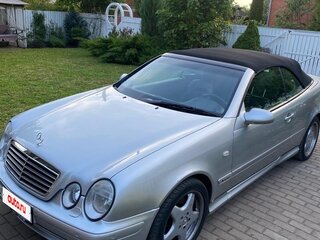 1999 Mercedes-Benz CLK-Класс 230 Sequentronic I (W208) Рестайлинг, серебристый, 3049000 рублей, вид 1