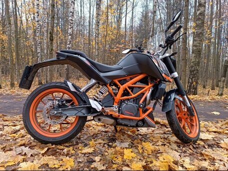 2014 KTM 390 Duke, чёрный, 360000 рублей, вид 3