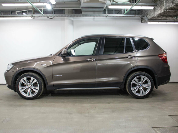 2012 BMW X3 20d xDrive II (F25), коричневый - вид 7
