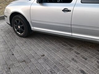 2008 Skoda Octavia II (A5), серебристый, 520000 рублей, вид 4