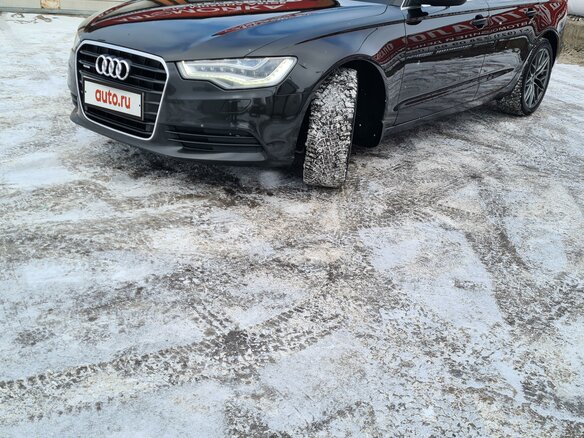 2012 Audi A6 IV (C7), чёрный - вид 1
