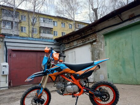 2024 Kayo Evolution YX140EM, оранжевый, 80000 рублей, вид 4