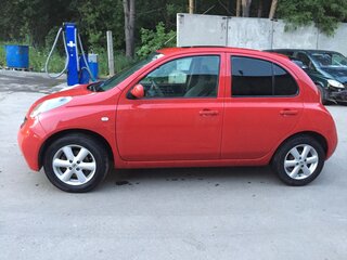 2005 Nissan Micra III (K12), красный, 420000 рублей, вид 4