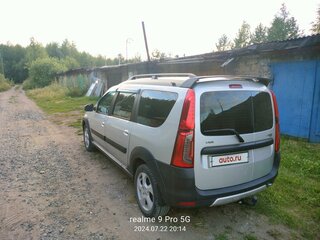 2017 Lada (ВАЗ) Largus Cross I, серебристый, 950000 рублей, вид 5