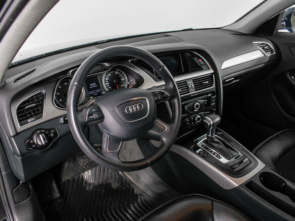 2012 Audi A4 IV (B8) Рестайлинг, чёрный - вид 12