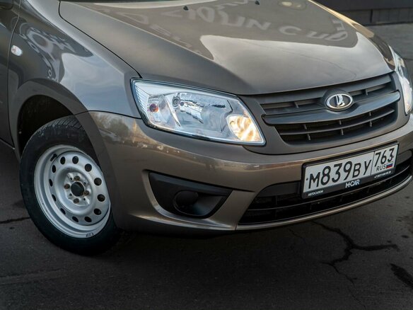 2018 Lada (ВАЗ) Granta I, коричневый, 615000 рублей - вид 3
