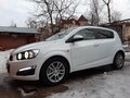 2013 Chevrolet Aveo II, белый - вид 3