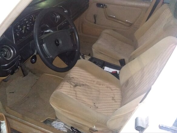 1984 Mercedes-Benz W123 230, белый - вид 9