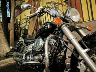 2004 Yamaha XVS400 Drag Star, чёрный, 450000 рублей, вид 3