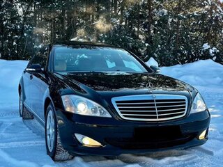 2005 Mercedes-Benz S-Класс 350 V (W221), чёрный, 1750000 рублей, вид 1