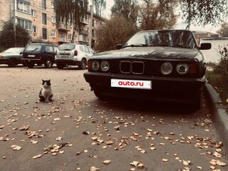 1994 BMW 5 серии 518i III (E34), чёрный, 600000 рублей, вид 4