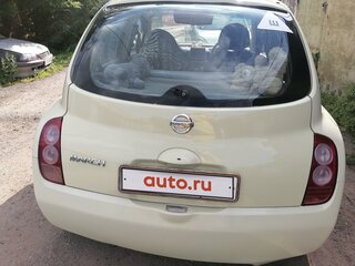 2002 Nissan March III (K12), жёлтый, 330000 рублей, вид 5