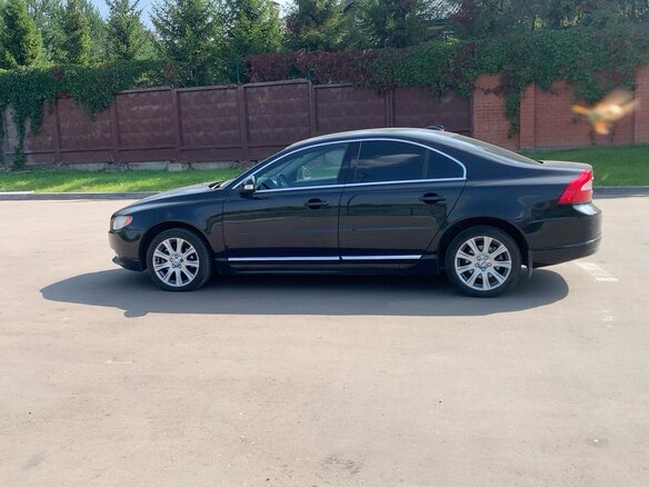 2010 Volvo S80 II Рестайлинг, чёрный - вид 3