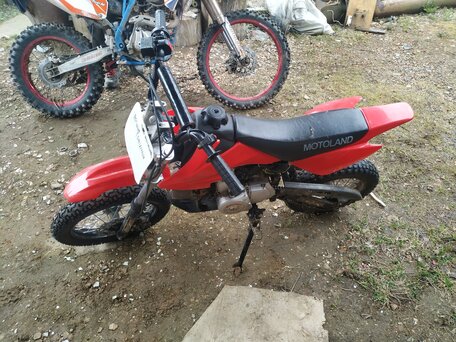 2015 Motoland CRF125, красный, 30000 рублей, вид 1