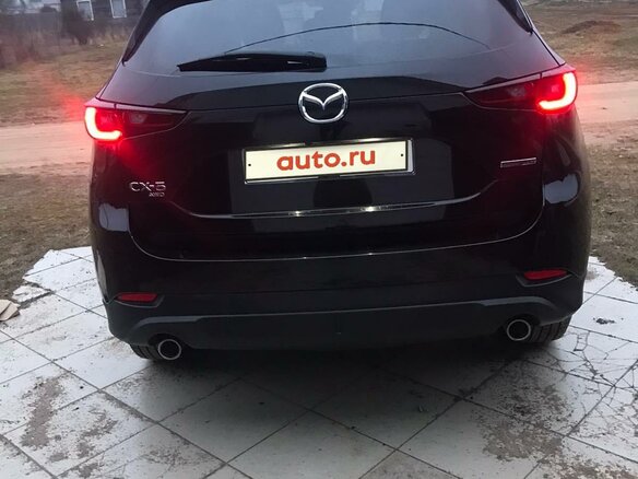 2022 Mazda CX-5 II Рестайлинг, чёрный, 3450000 рублей - вид 1