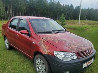2008 Fiat Albea I Рестайлинг, красный, 180000 рублей, вид 1