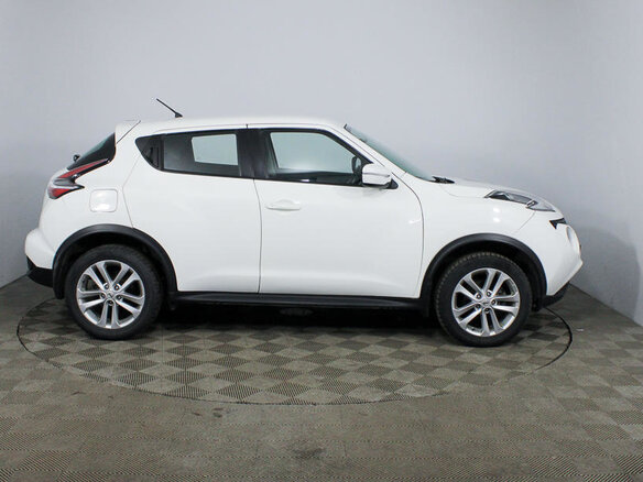 2014 Nissan Juke I Рестайлинг, белый - вид 3