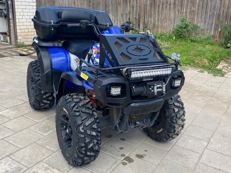 2003 Polaris Sportsman 700, синий, 480000 рублей, вид 4