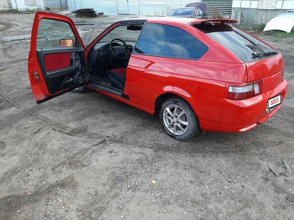 2007 Lada (ВАЗ) 2112, красный - вид 3
