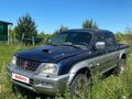 2002 Mitsubishi L200 III, синий, 450000 рублей