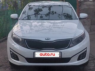2015 Kia Optima III Рестайлинг, белый, 1370000 рублей, вид 5