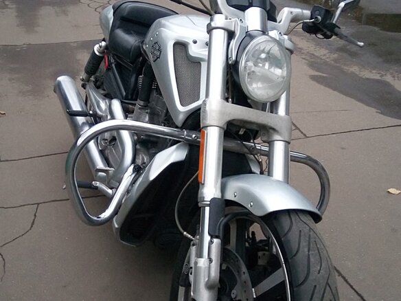 2009 Harley-Davidson V-Rod Muscle, серый - вид 2