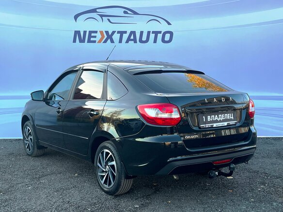 2025 Lada (ВАЗ) Granta I Рестайлинг, чёрный - вид 2