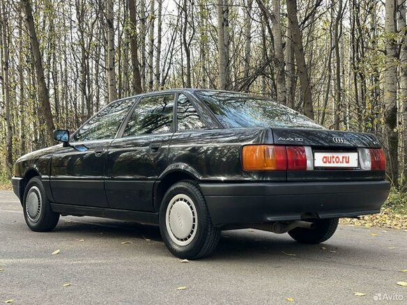 1988 Audi 80 IV (B3), чёрный, 230000 рублей - вид 16